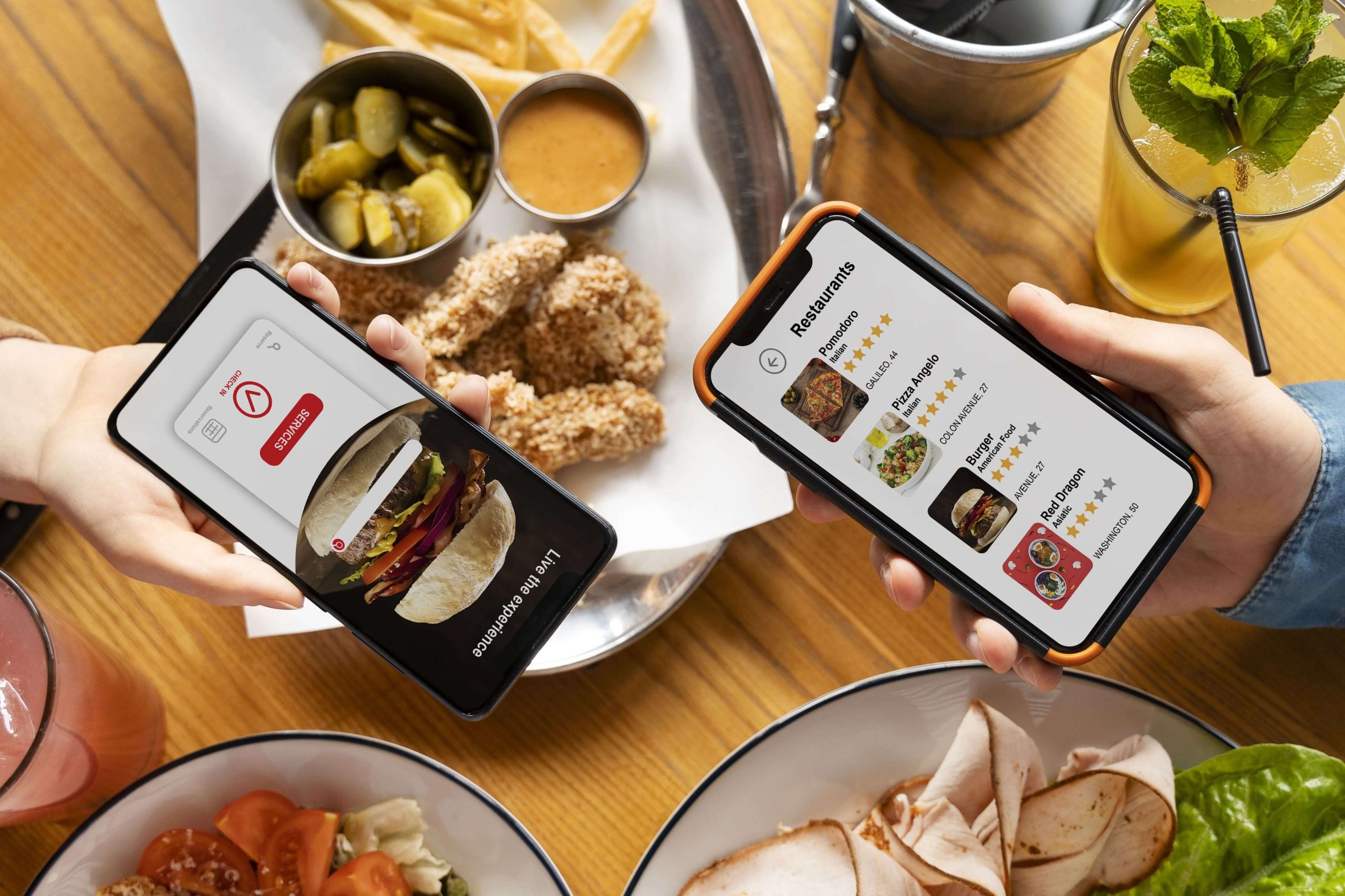 food apps in Dubai